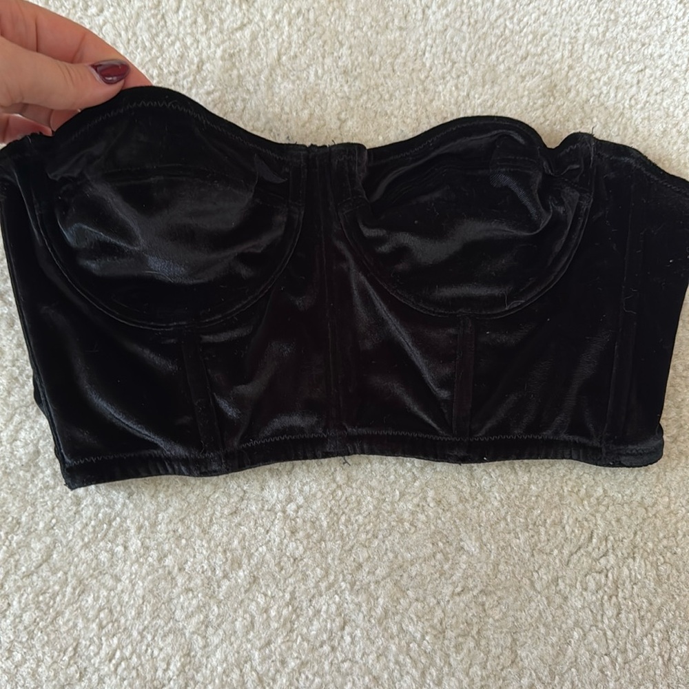 Urban outfitters corset crop top